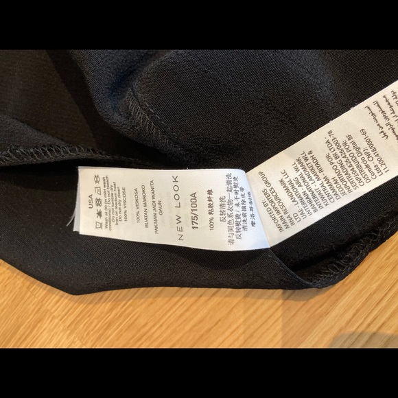 New Look black strappy dress, size 12 US. - Picture 3 of 3